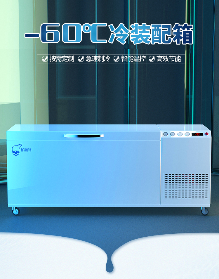零下-60℃度超低温冷装配箱